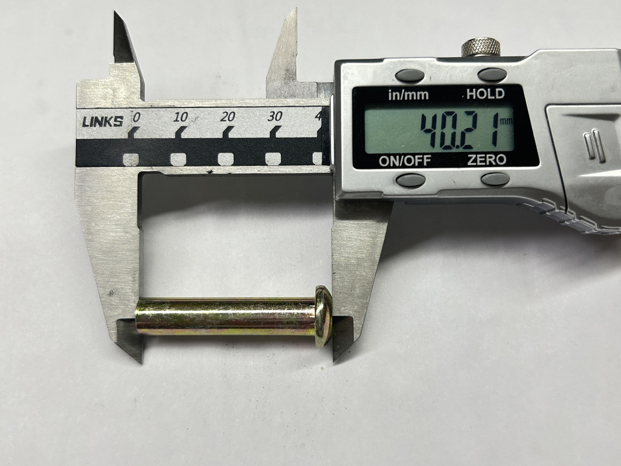 Tamanho do rebite do acoplador de andaime 