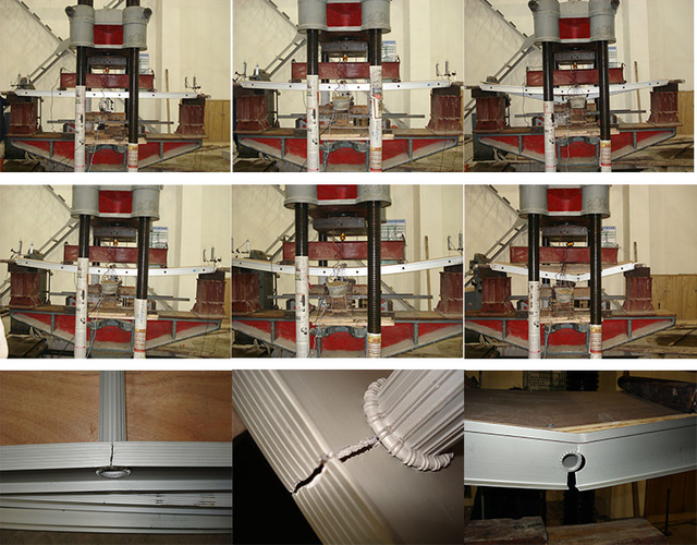 Placa de caminhada de andaimes