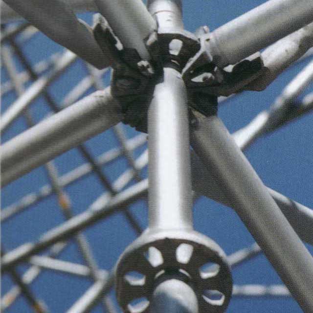 Sistema de andaimes de toque