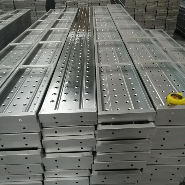 240mm galvanizam as placas da caminhada do andaime para a construção