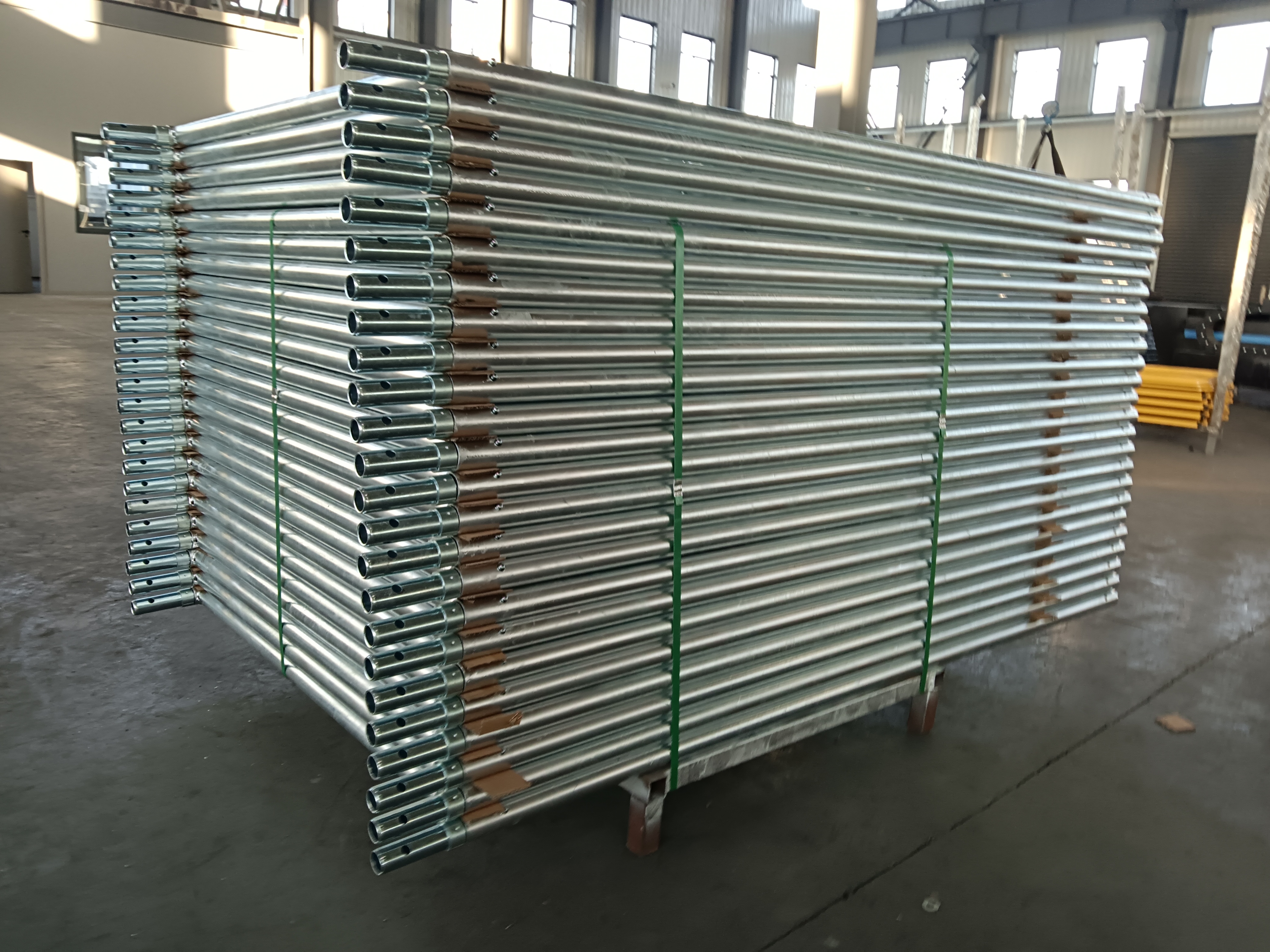 Caminhada galvanizada por quadro