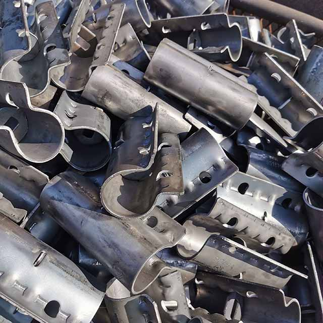 Acessórios de andaimes para acoplador de manga lampet giratória pressionada