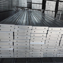 BS1139 Planta de aço de aço galvanizada 210*40mm