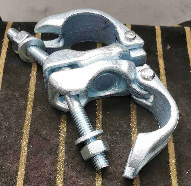 Drop forged andaimes eletro galvanizada no acoplador giratório
