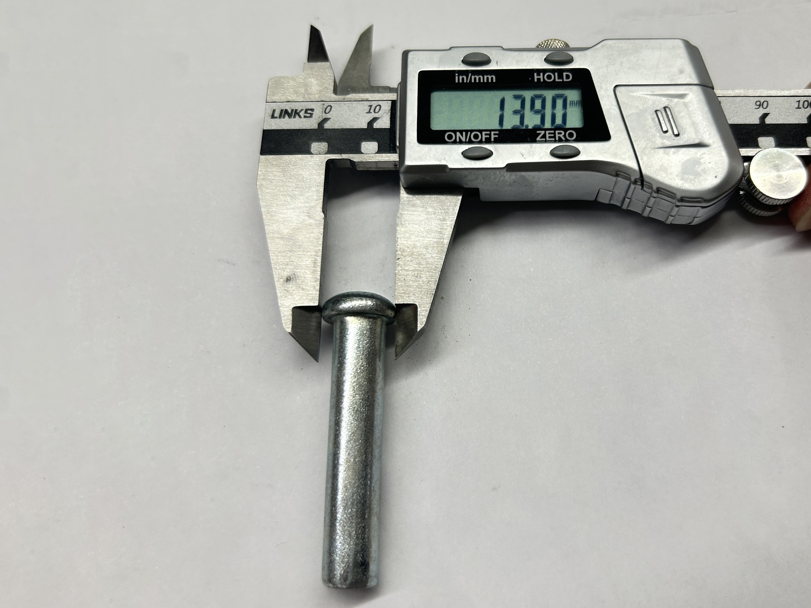 Tamanho do rebite do acoplador de andaime 