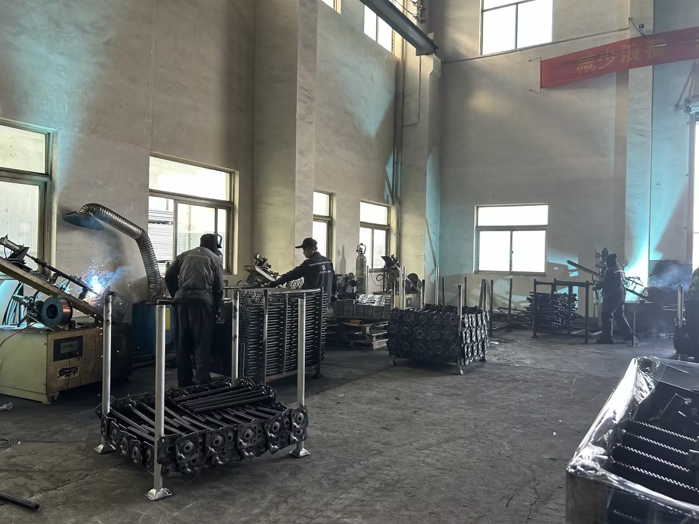 Soldagem de macaco de base 