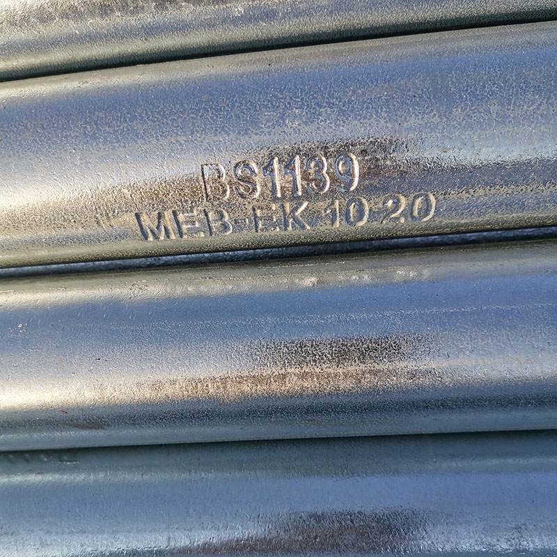 Tubo de andaimes BS1139