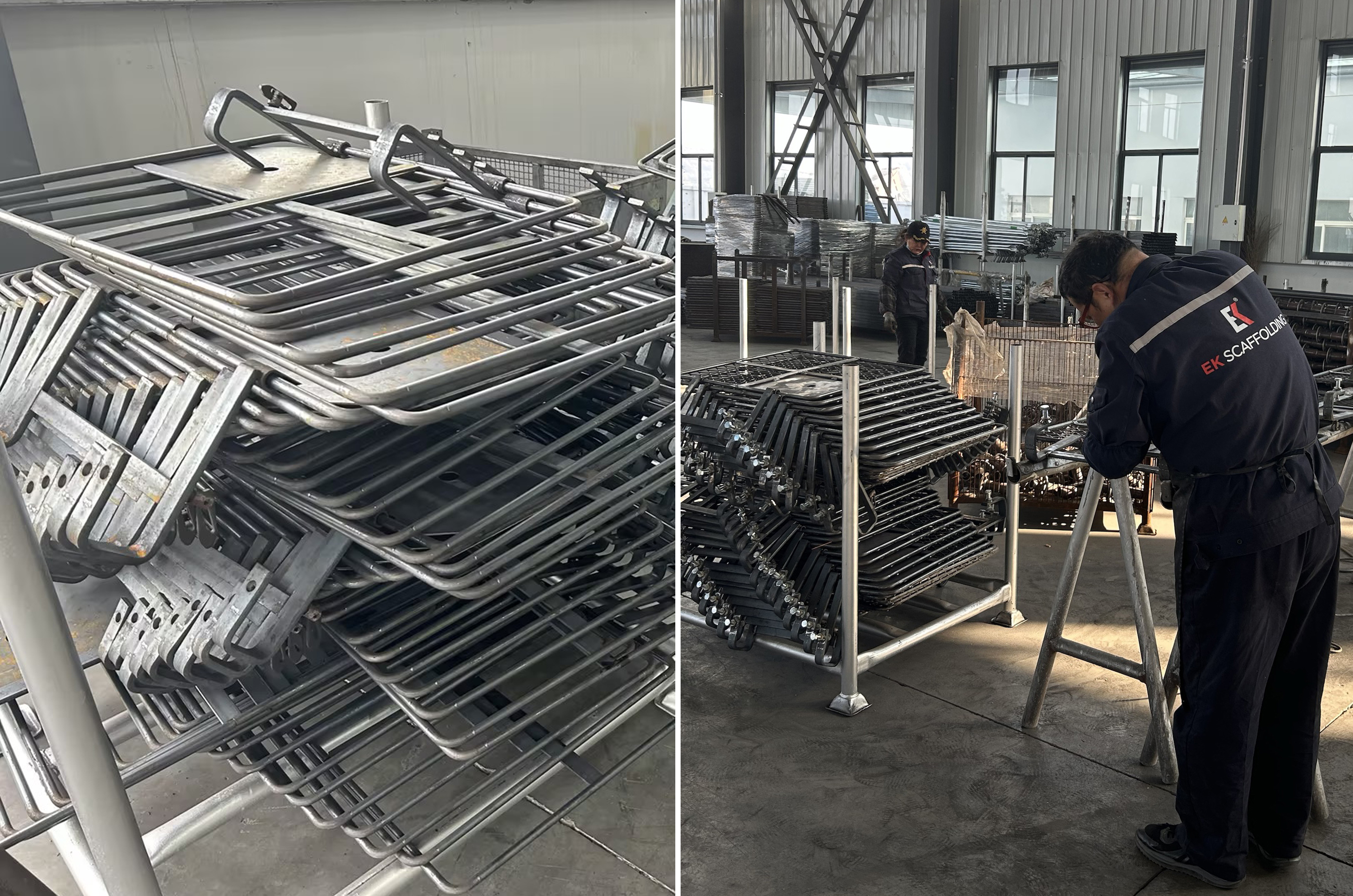 Aço do alça de andaimes