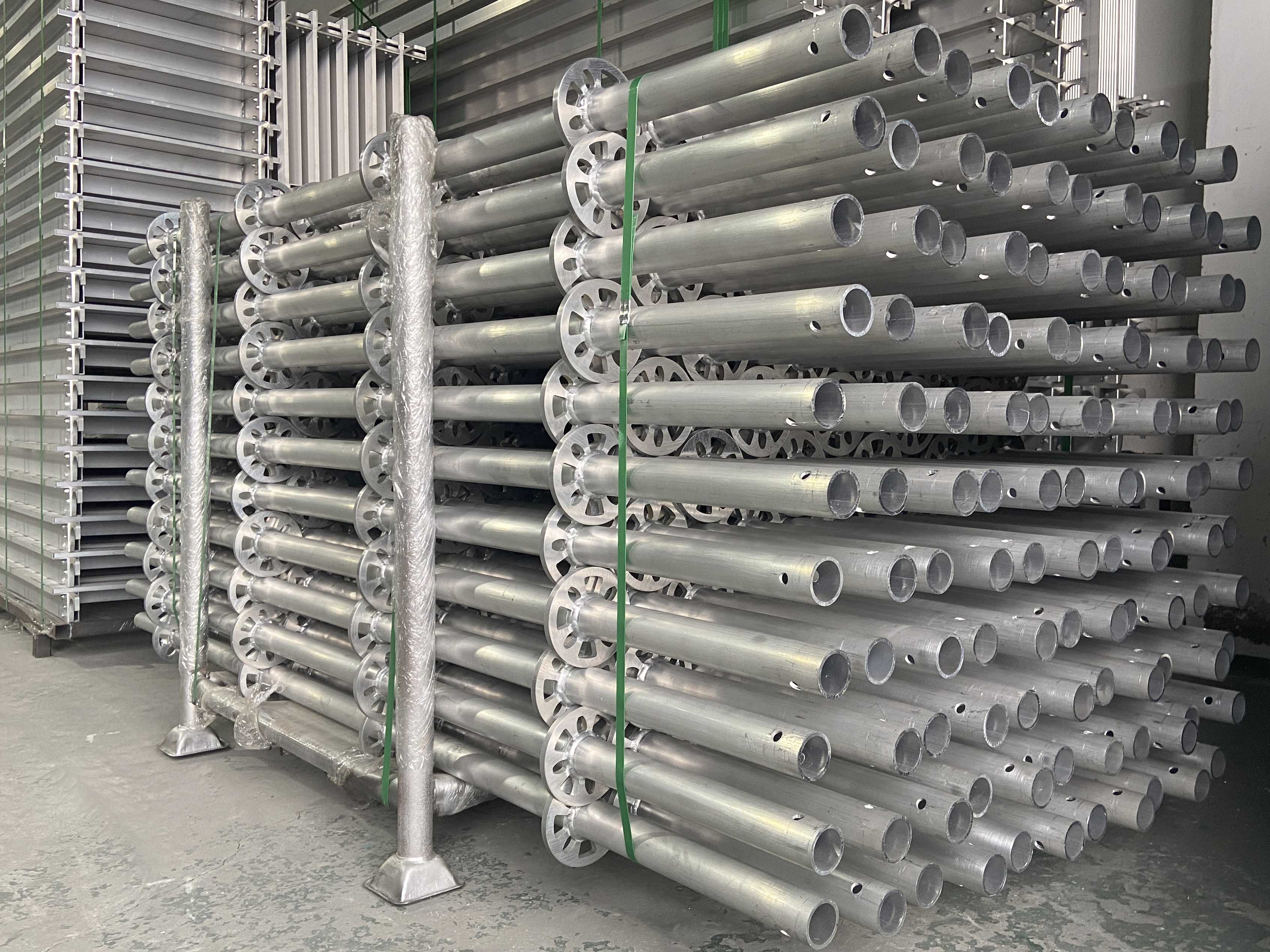 Andaimes de alumínio Ringlock