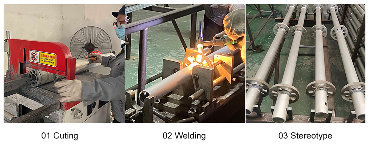 Processo de alumínio-ringlock