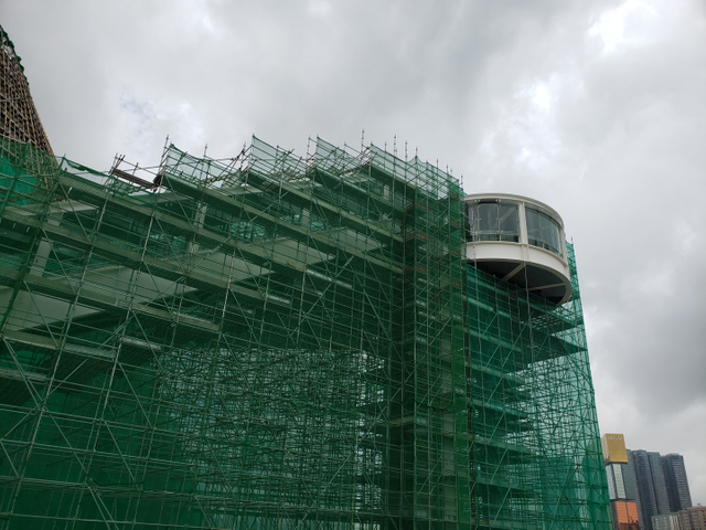 Aplica&ccedil;&atilde;o de andaimes de toque