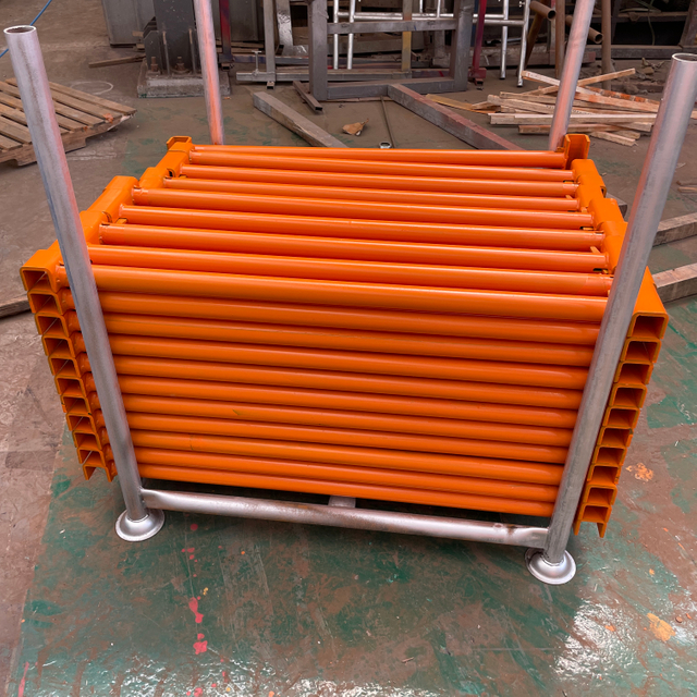 Pintura do sistema de andaimes de cuplock