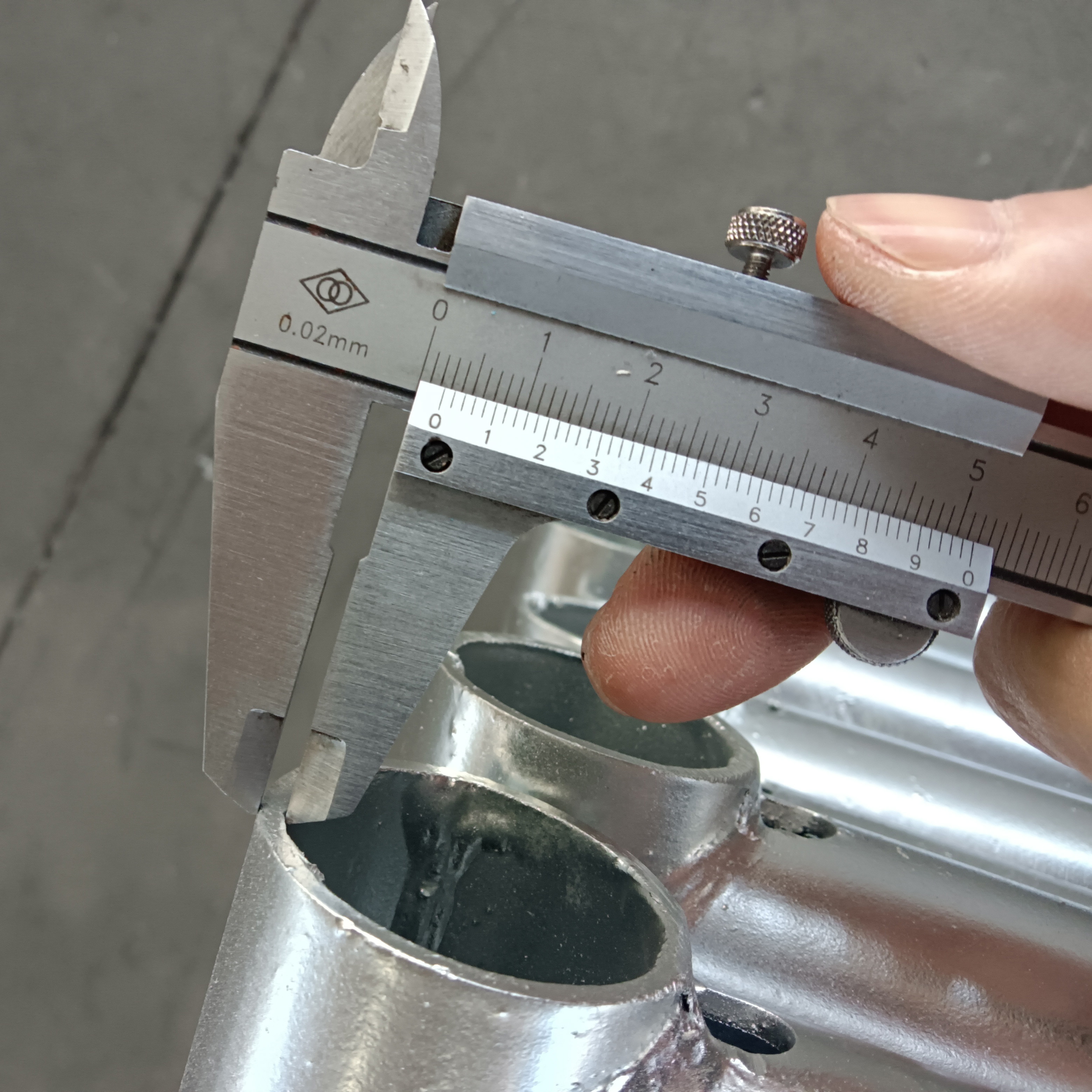 Teste de andaimes de quadros