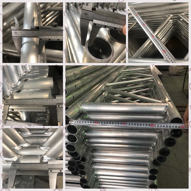 Feixe de escada de alum&iacute;nio