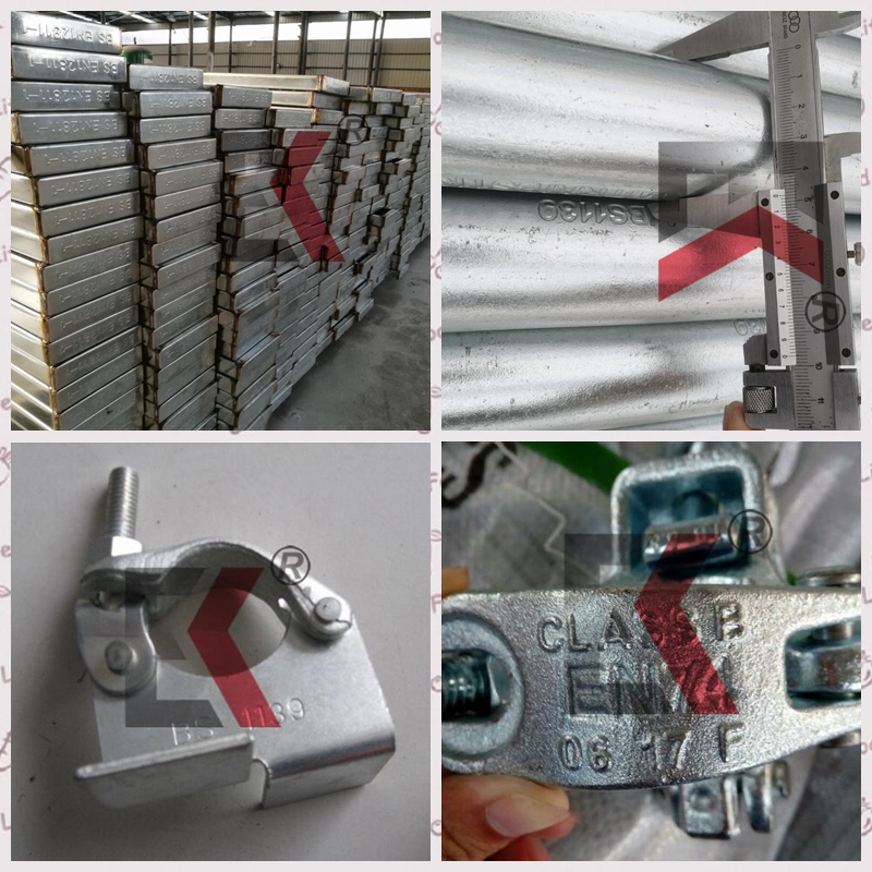 Andaimes padr&atilde;o brit&acirc;nicos