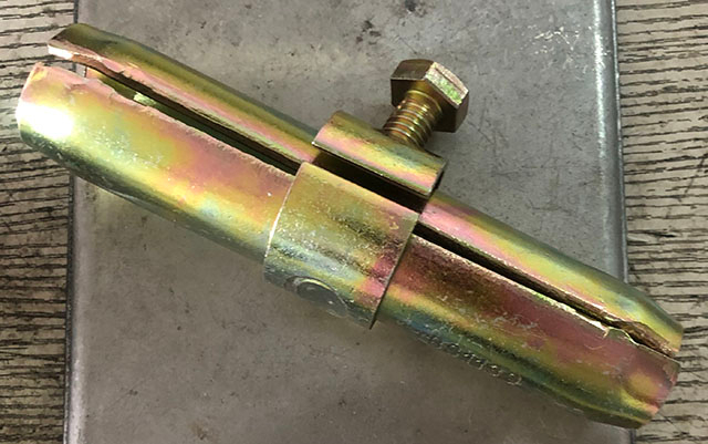 Aparecimento de andaimes pressionados andaimes