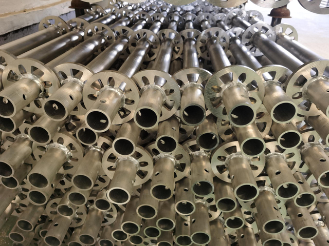 Padr&atilde;o de andaimes de alum&iacute;nio