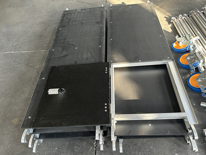 Plataforma com al&ccedil;ap&atilde;o