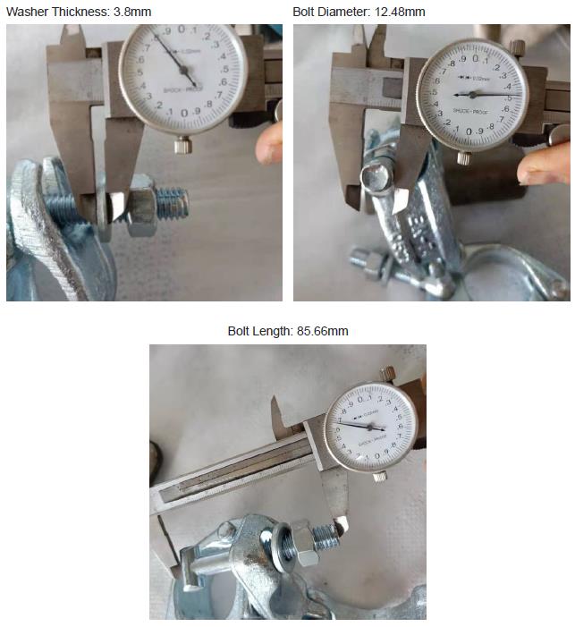 Couplador girat&oacute;rio forjado de andaimes 02