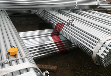 Tubo de andaime galvanizado
