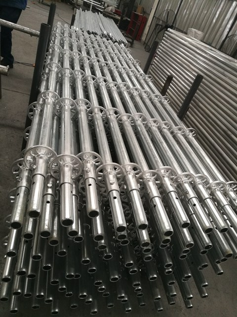 Hot Dip galvanized HDG 4M Ringlock Standing Standard