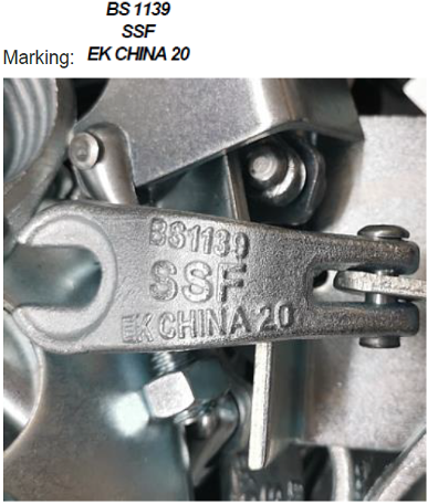 0,62 kg DF Placa de reten&ccedil;&atilde;o de acoplador