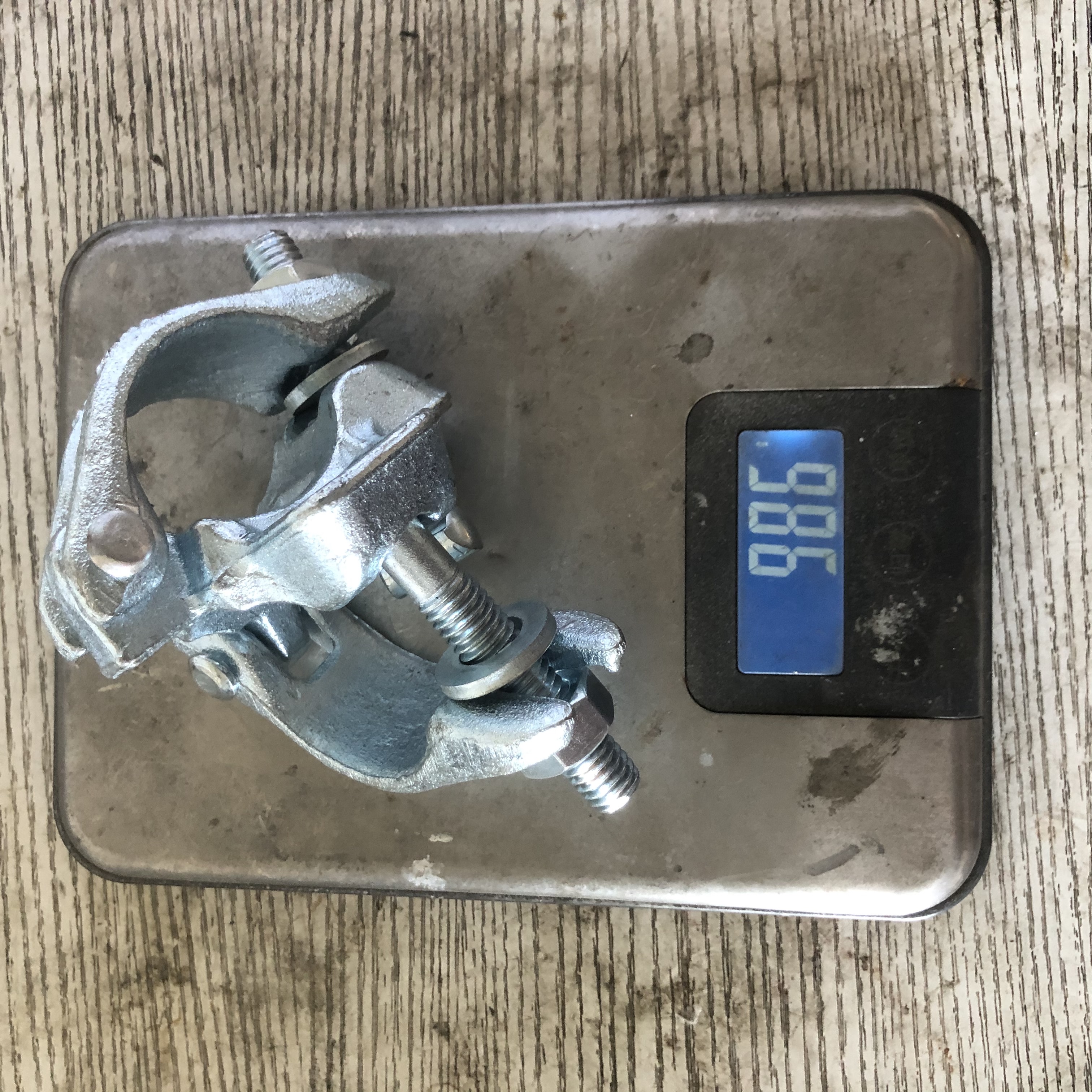 Drop forged duplo acoplador