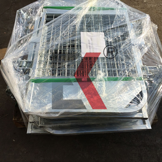 Port&atilde;o de andaimes galvanizados 