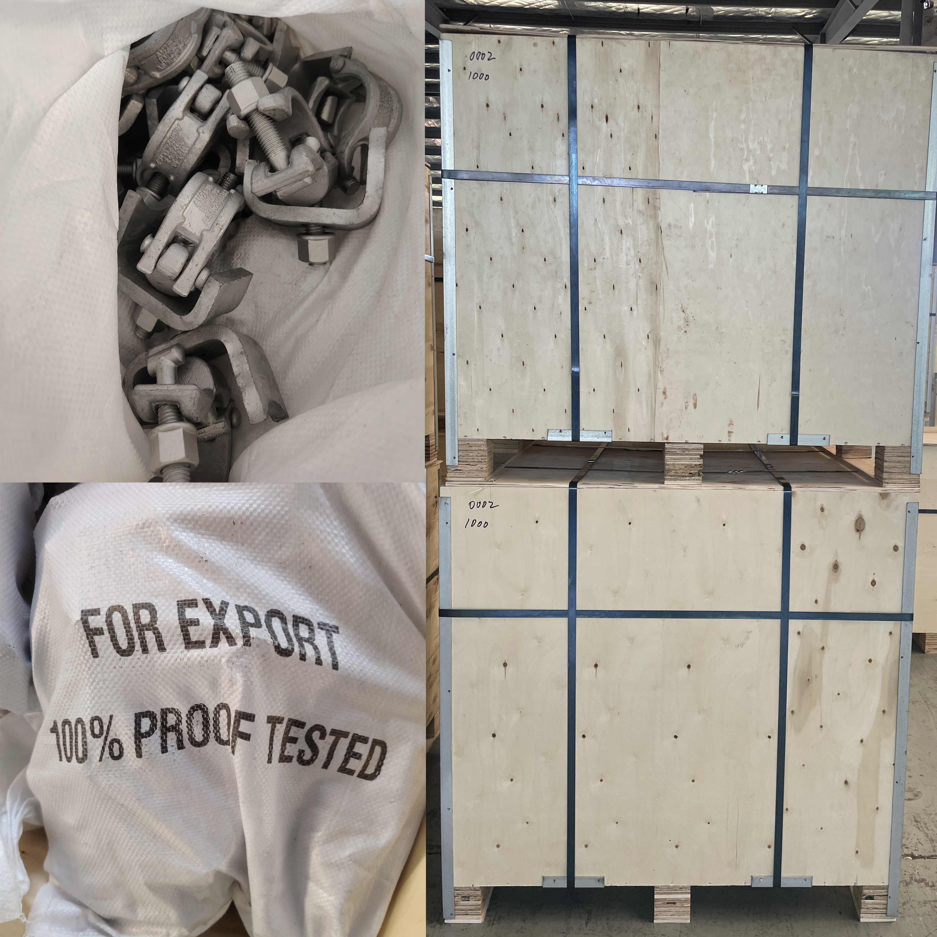 Braçadeira de andaime em formato especial Bjelke Klips