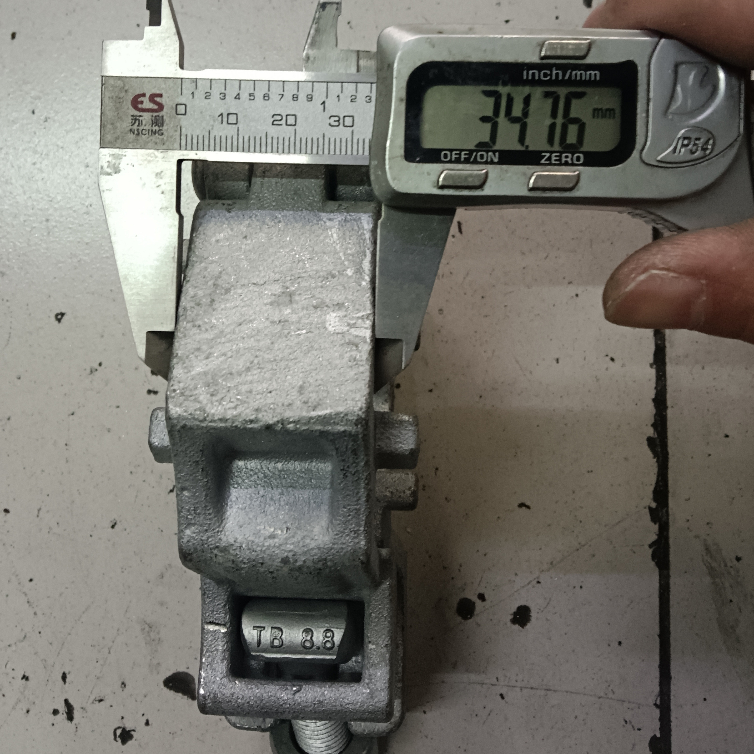 Acoplador de anel Bra&ccedil;adeira de andaime em formato especial 