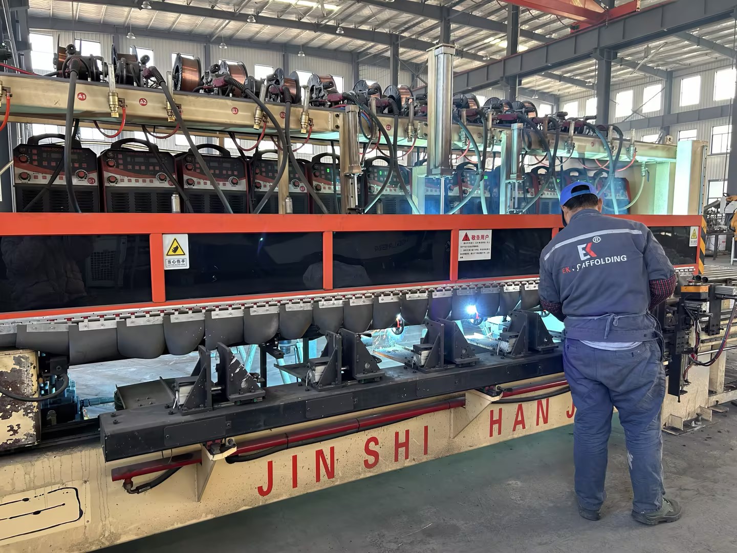 Soldagem por andaimes do Ringlock