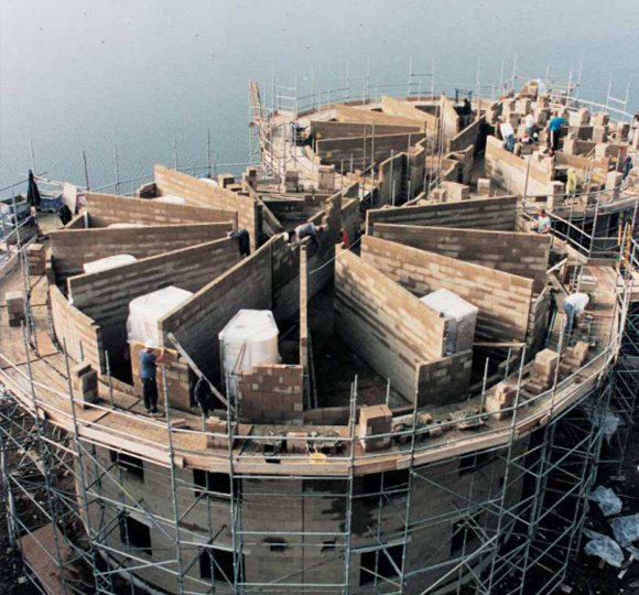 Cuplock para estruturas curvas