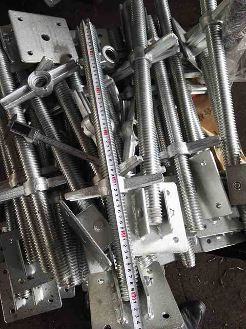 Macaco giratória de parafuso de andaimes galvanizados