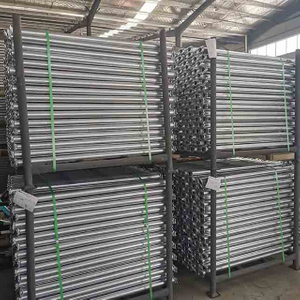 Sistema de andaimes de Cuplock galvanizado para a construção