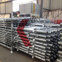 Clientes australianos de uso comum andaimes KwikStage System Galanized Vertical Standard