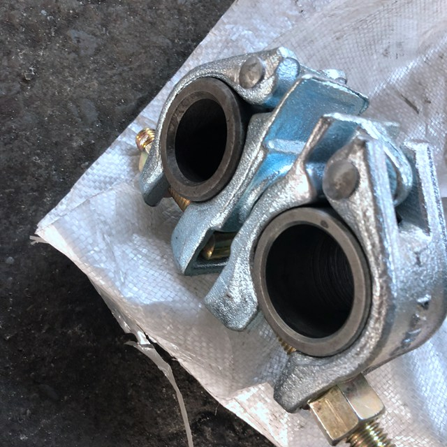 Drop a andaimes forjados galvanizou o acoplador giratório alemão