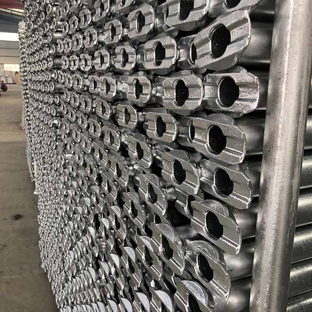 Hot Dip galvanizado Ledger tubular ou horizontal para o sistema de andaime cuplock