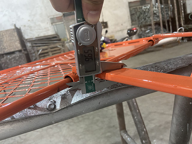 andaimes de andaimes da porta