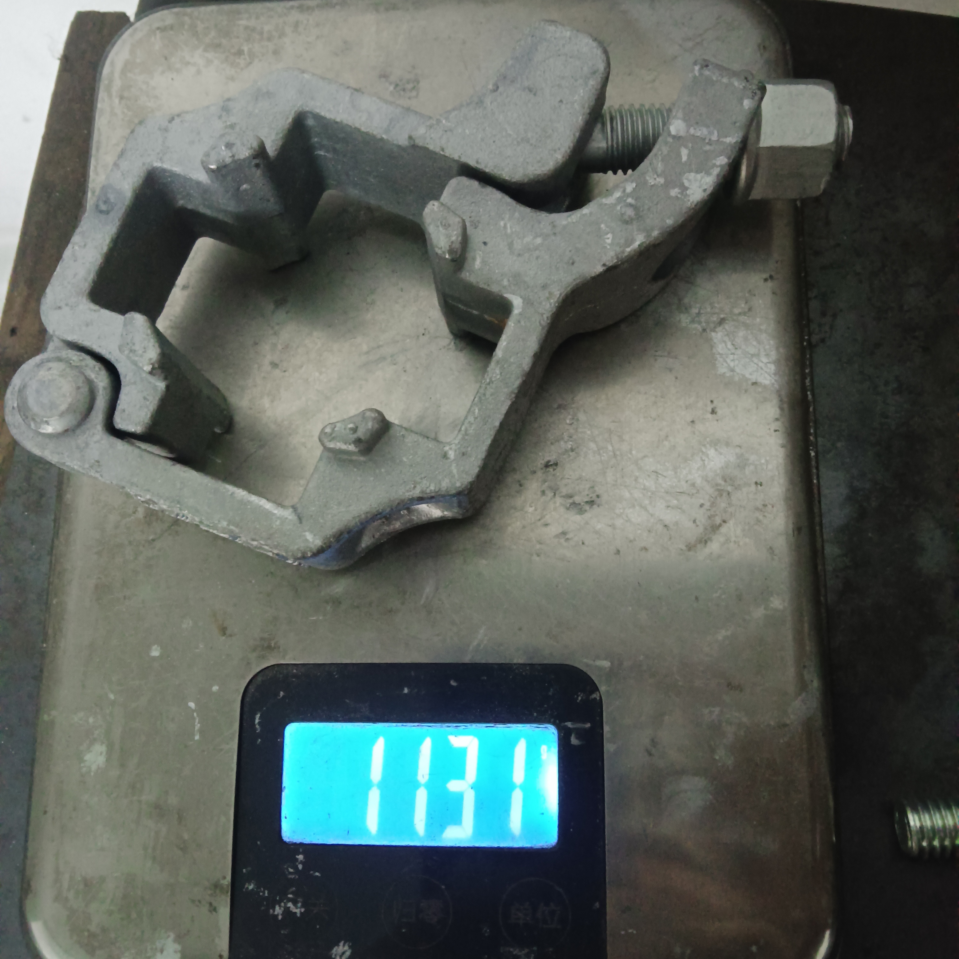 Acoplador de anel Bra&ccedil;adeira de andaime em formato especial 