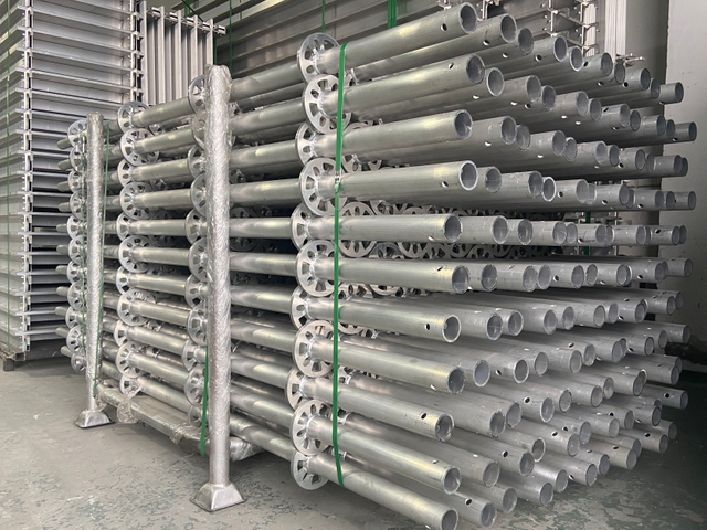 Padr&atilde;o de andaimes de alum&iacute;nio