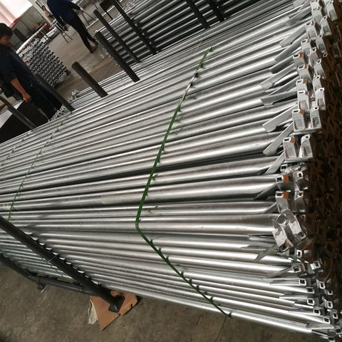Hot Dip galvanizado andaimes