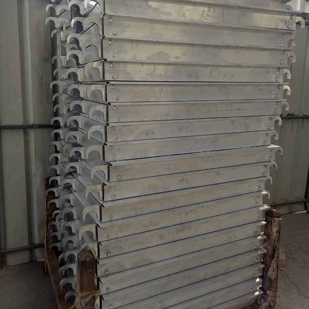 Tábuas de gancho de andaime de alumínio e tábuas de caminhada no convés