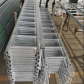 HDG Scaffolding Straight Ladder Steel Monkey escada