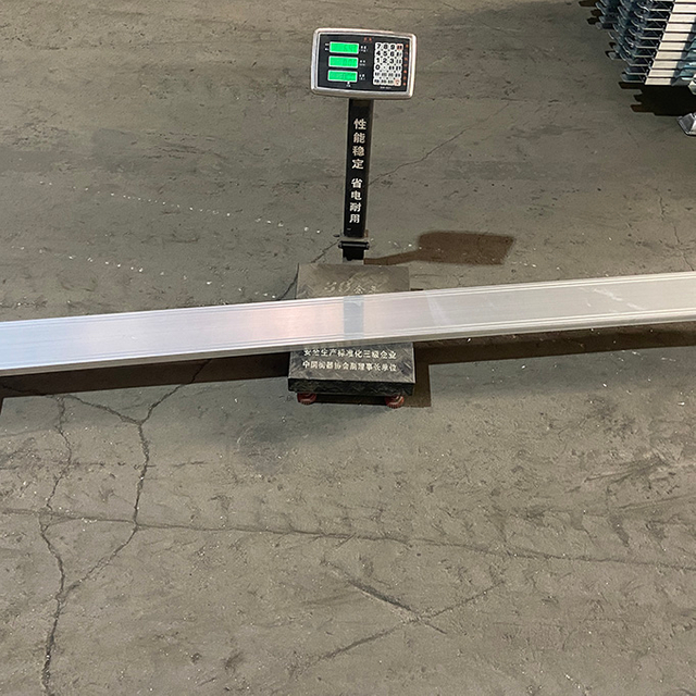 Sistema de andaimes de alumínio Ringlock de dedo do dedo do dedo 2,4m