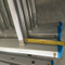 Escada reta de alumínio para andaimes de material de construção