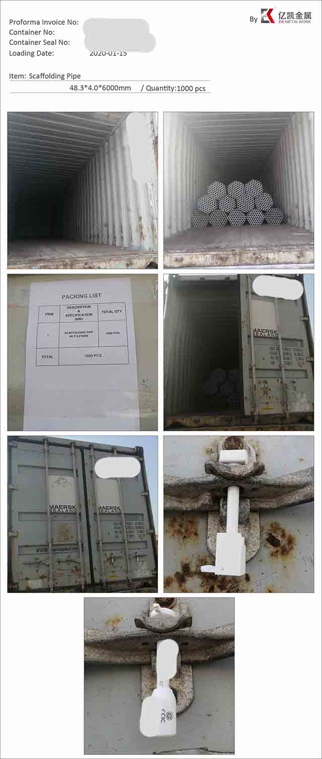 Tubo de a&ccedil;o 10