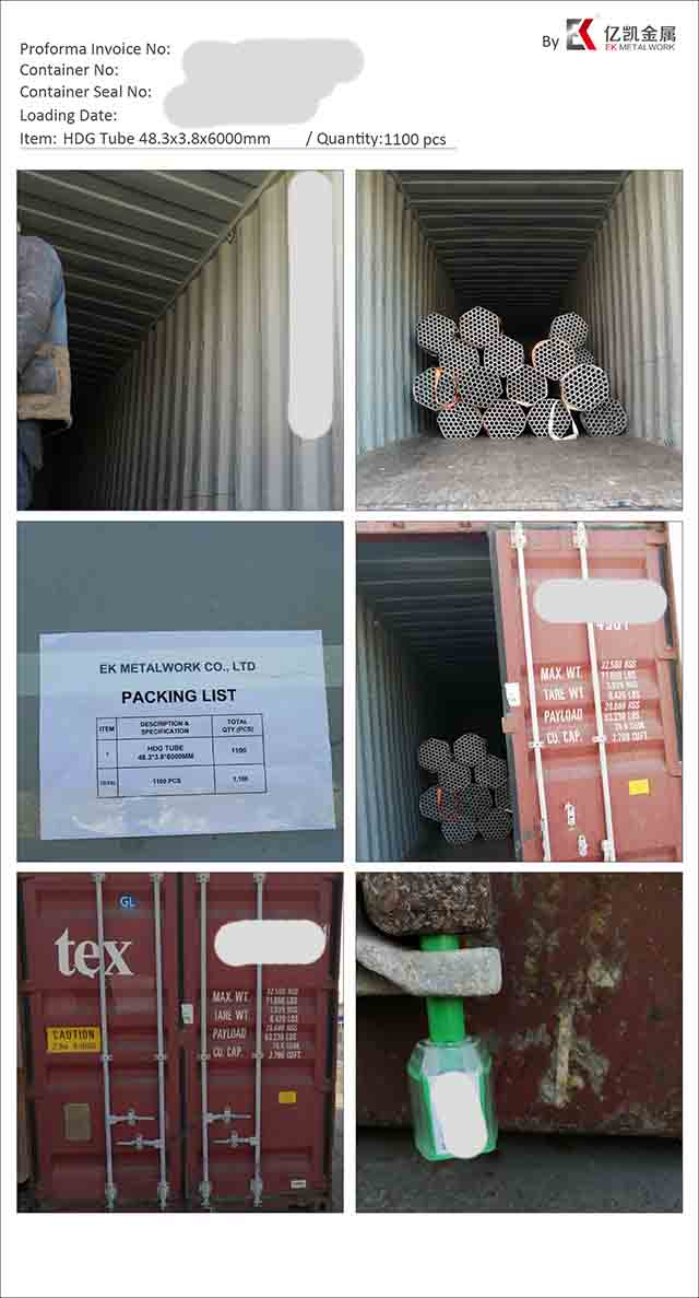 Tubo de a&ccedil;o 11