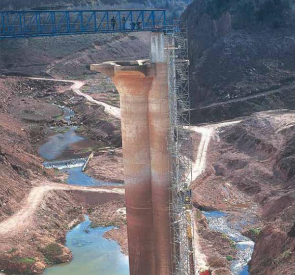 Cuplock para torres de escada