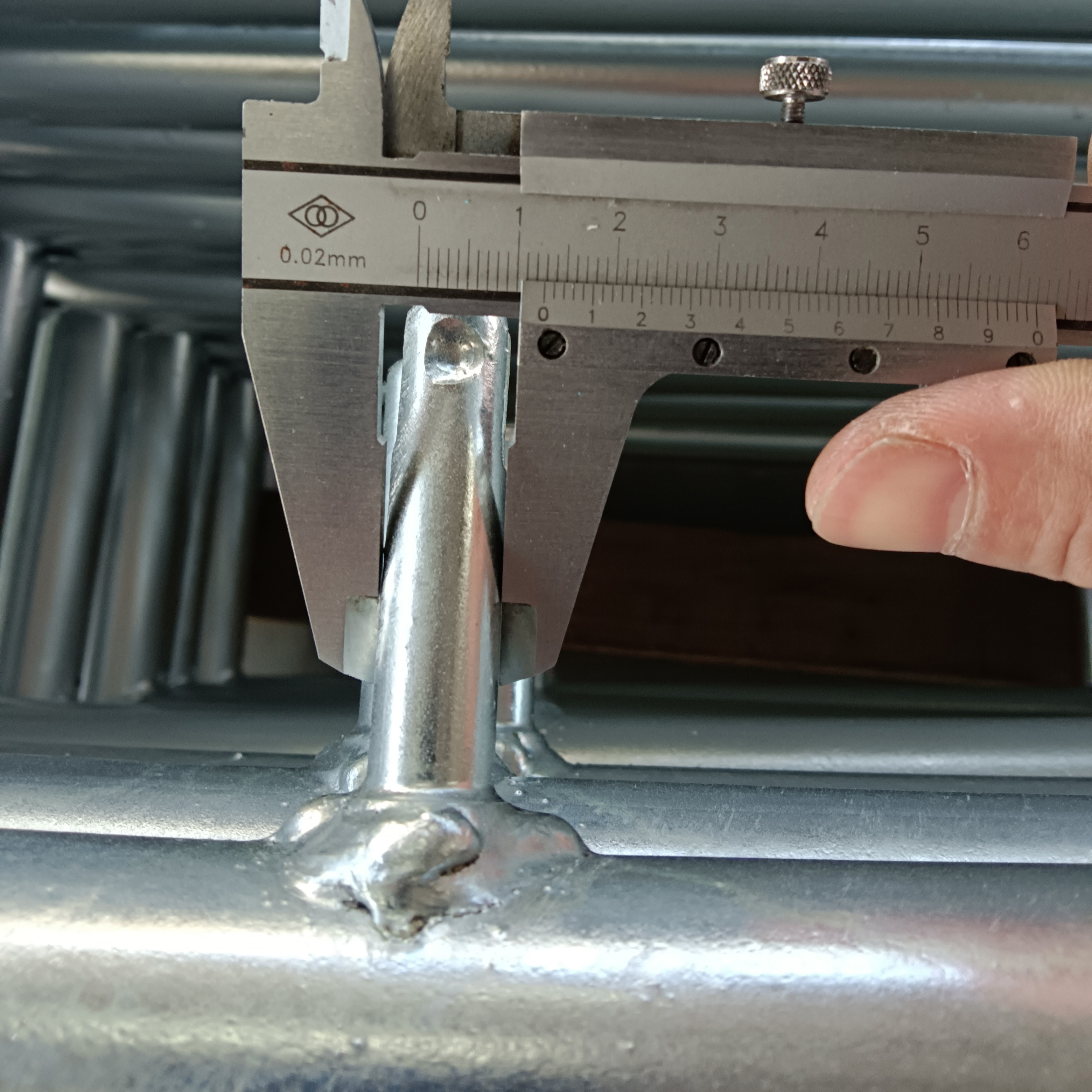 Teste de andaimes de quadros