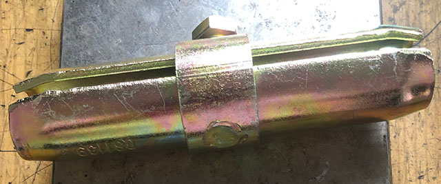 Aparecimento de andaimes pressionados andaimes